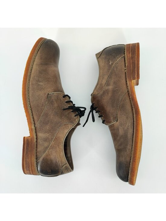 Bed|Stu Luz Men’s 10.5 US Shoes Leather Rustic Brown Casual